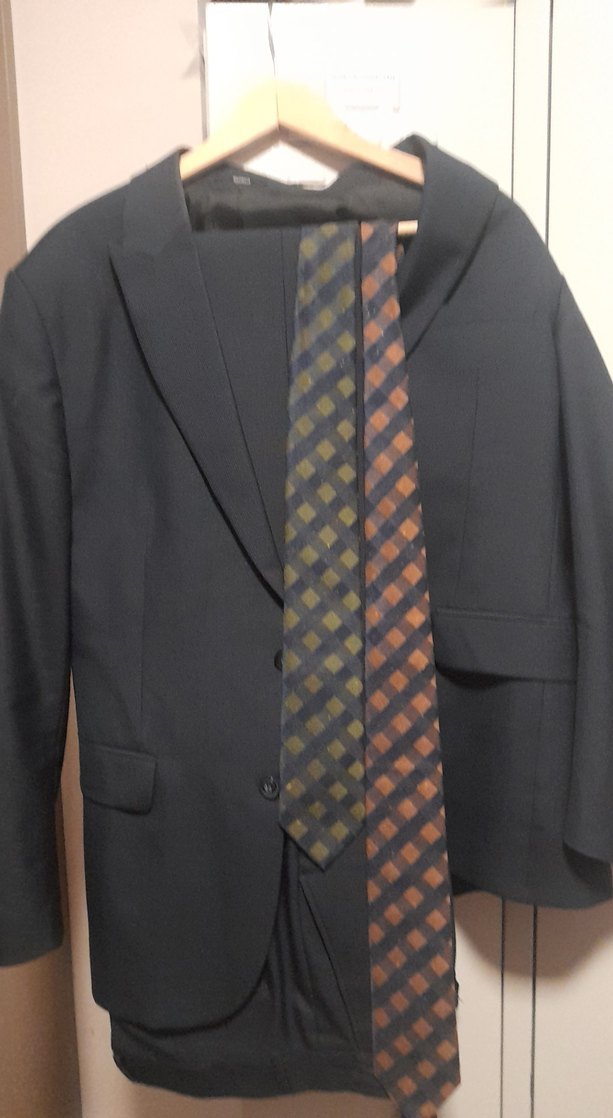 Düğmeli, Notch Yaka Erkek Takım Elbise - Görsel 3