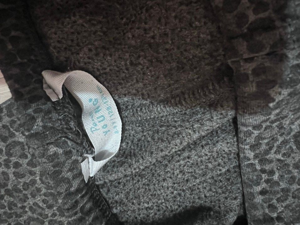 Gri Yılan Desenli çocuk tayt - Görsel 2