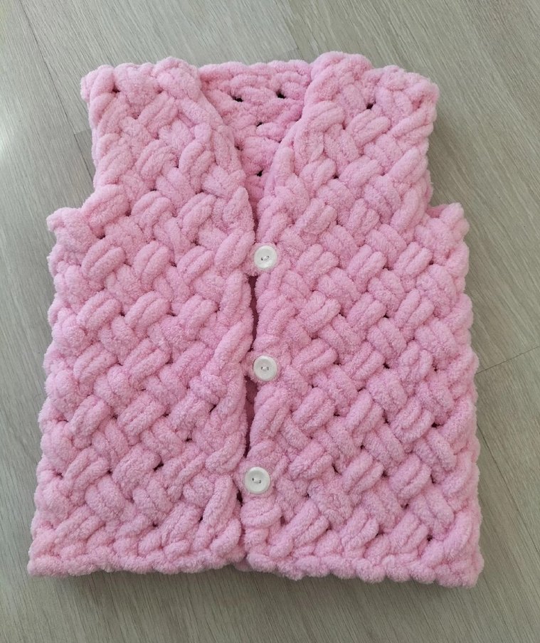 Bebek/çocuk yeleği - Görsel 3