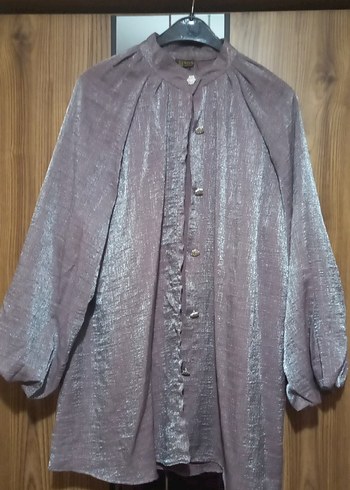 Düğmeli Uzun Tunik - Görsel 3