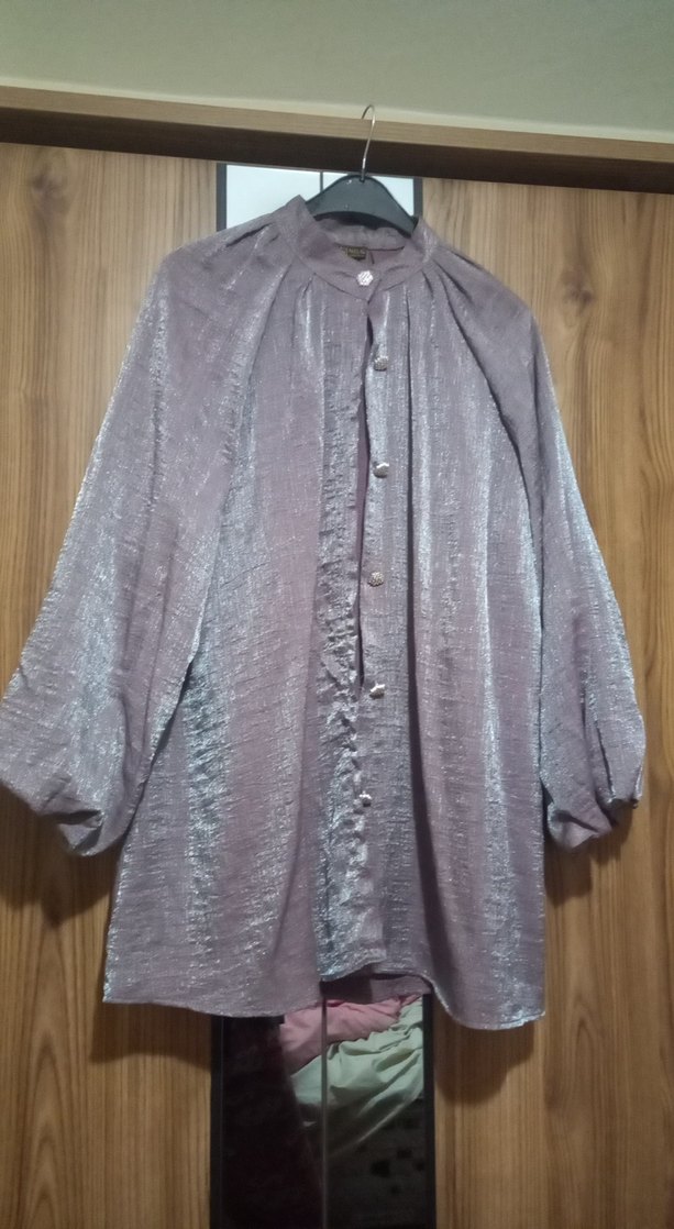 Düğmeli Uzun Tunik - Görsel 2