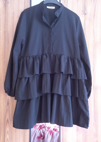 tesettur katkat tunik - Görsel 2