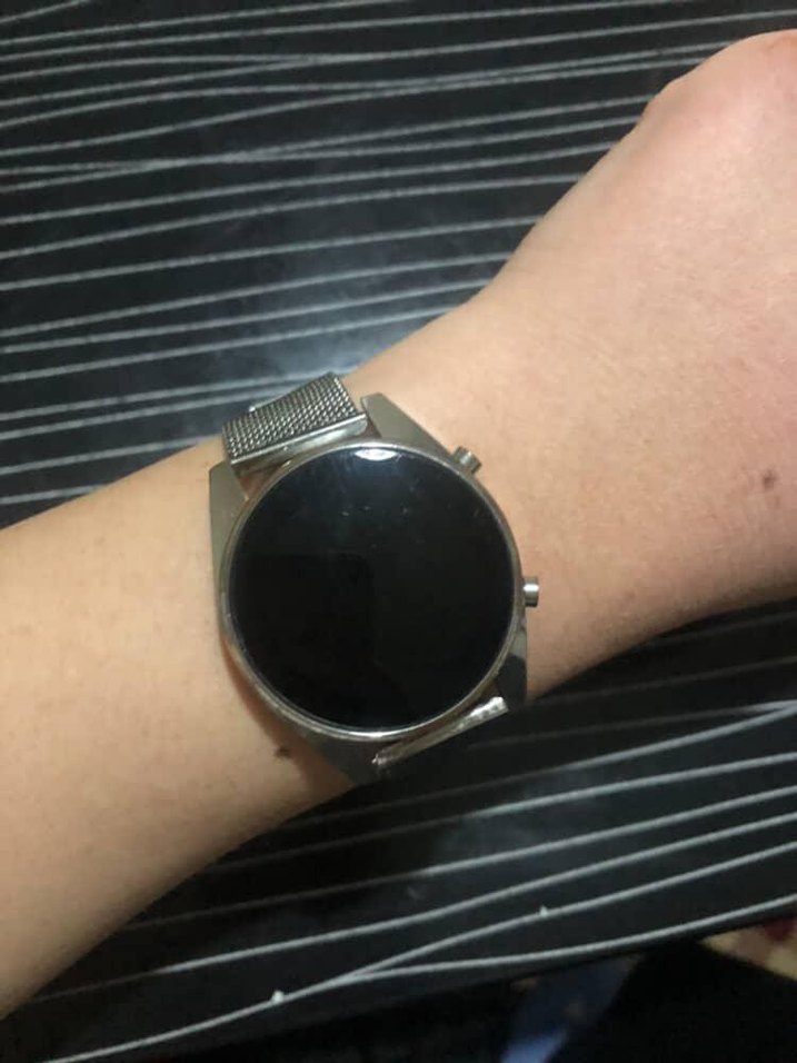 Gri Tokalı Kadın Kol Saati - Görsel 3