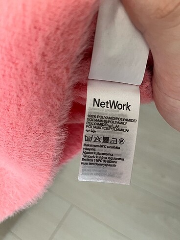 m Beden pembe Renk Network Kazak