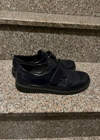 Erkek Çocuk Lacivert Yılan Desenli Ayakkabı - Görsel 2