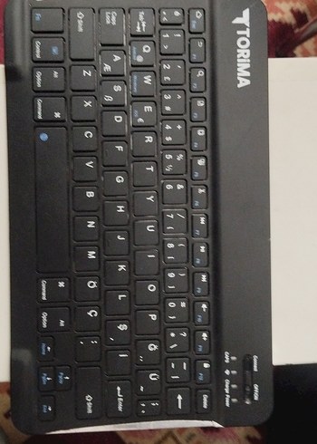 Siyah Toshiba Klavye BT LUDUR çalışıyor - Görsel 2
