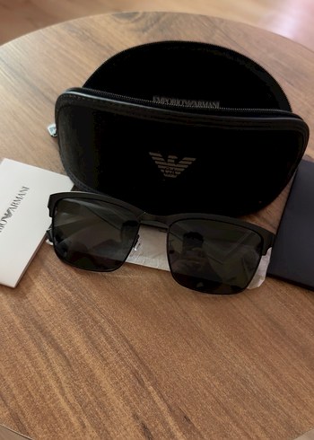 Emporio Armani Siyah Erkek Güneş Gözlüğü - Görsel 2