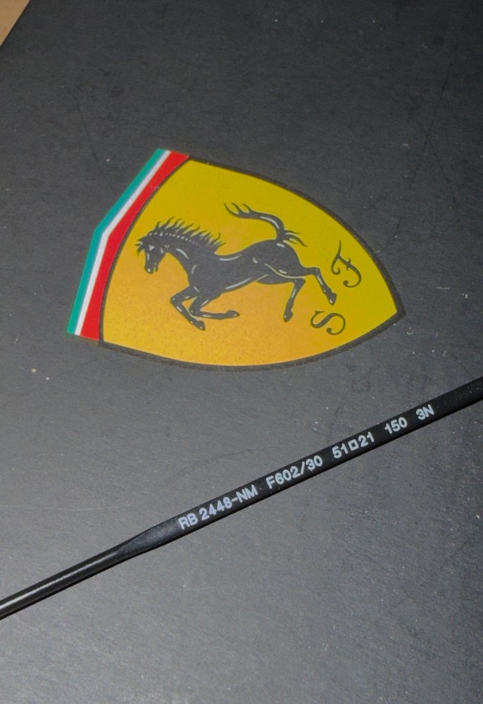 Ray Ban SCUDERIA FERRARI COLLECTION RB2448NM - Görsel 5