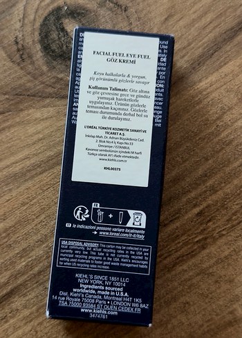 Kiehl's Eye Fuel Göz Bakım Serumu 15 ml - Görsel 3