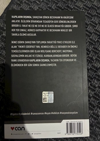 Kara Duvarlar - Wolfgang Borchert - Görsel 2