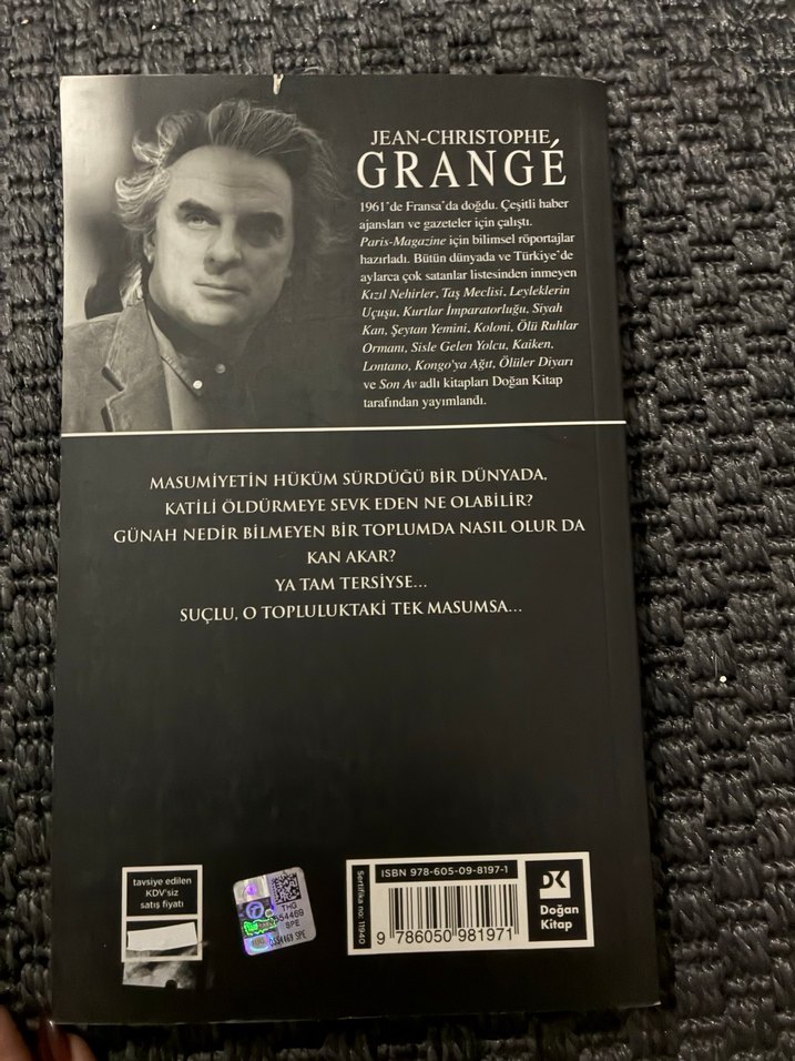 Küllerin Günü - Jean-Christophe Grangé - Görsel 2