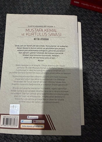 Mustafa Kemal ve Kurtuluş Savaşı - Metin Aydoğan - Görsel 2