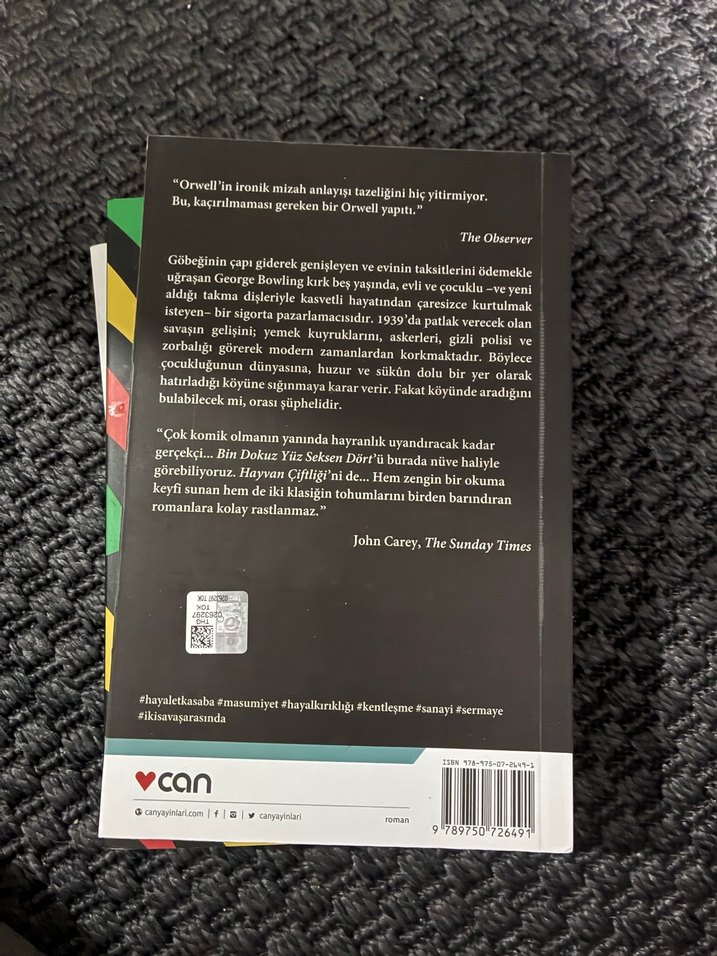 George Orwell - Boğulmamak İçin - Görsel 2