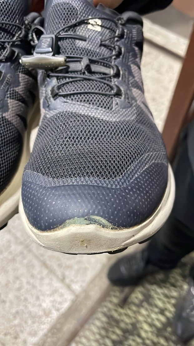 Salomon Siyah Spor Ayakkabı Velcro Detaylı - Görsel 2