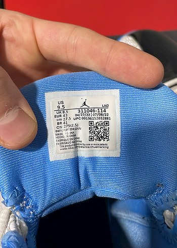 Jordan Beyaz Renkli Basketbol Ayakkabısı - Görsel 2