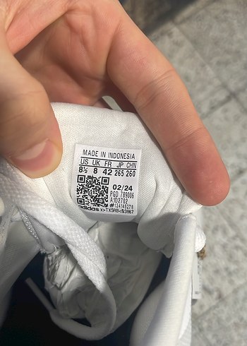 Adidas Duramo Erkek Beyaz Koşu Ayakkabısı - Görsel 3