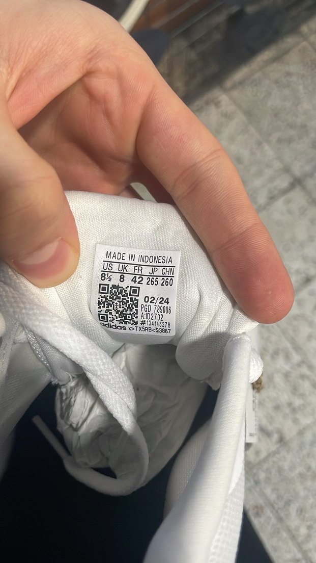 Adidas Duramo Erkek Beyaz Koşu Ayakkabısı - Görsel 3