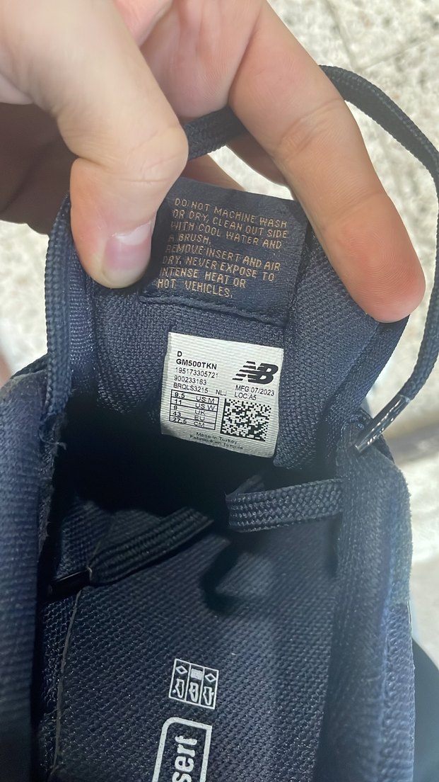 New Balance 500 Gri Spor Ayakkabı - Görsel 3