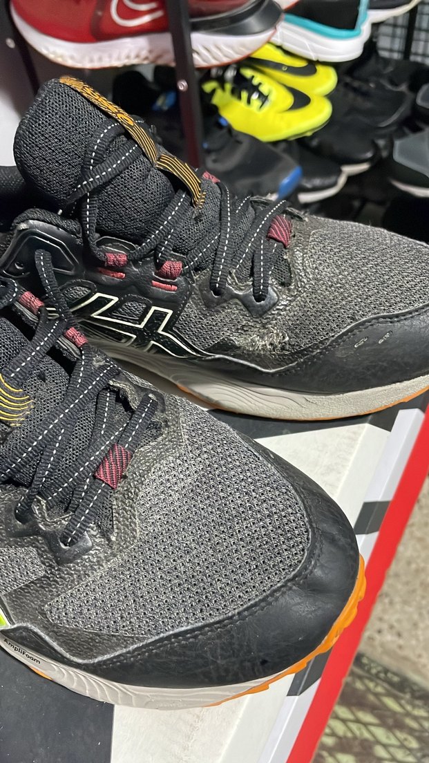 Gri Desenli Erkek Koşu ve Spor Ayakkabısı - Görsel 2