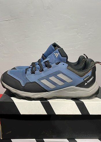 Erkek Mavi Outdoor Ayakkabı Velcro Detaylı - Görsel 2