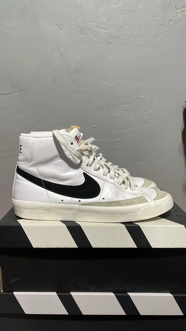 Beyaz unisex Spor Ayakkabı Velcro Detaylı - Görsel 2