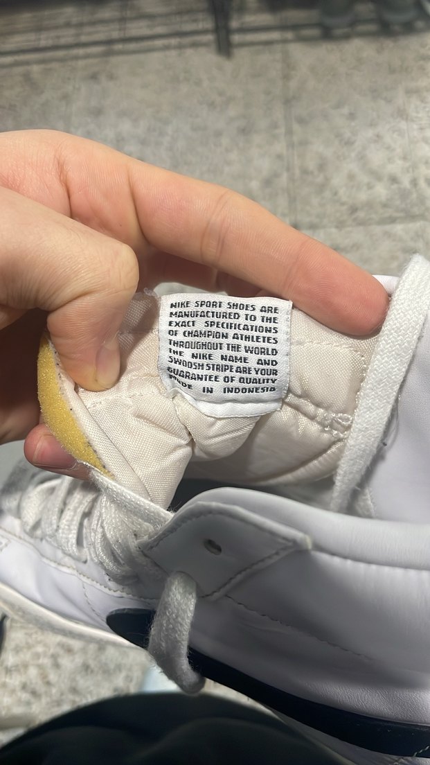 Beyaz unisex Spor Ayakkabı Velcro Detaylı - Görsel 3