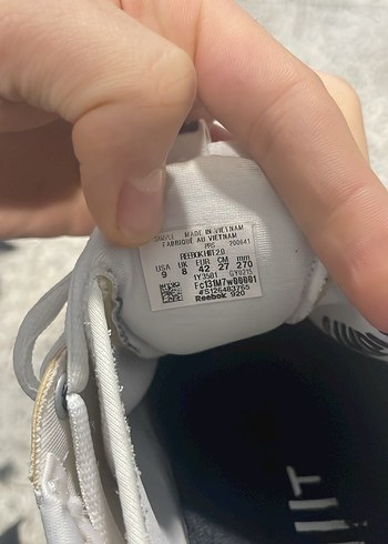 Beyaz Bağcıklı Kadın Spor Ayakkabı - Görsel 4