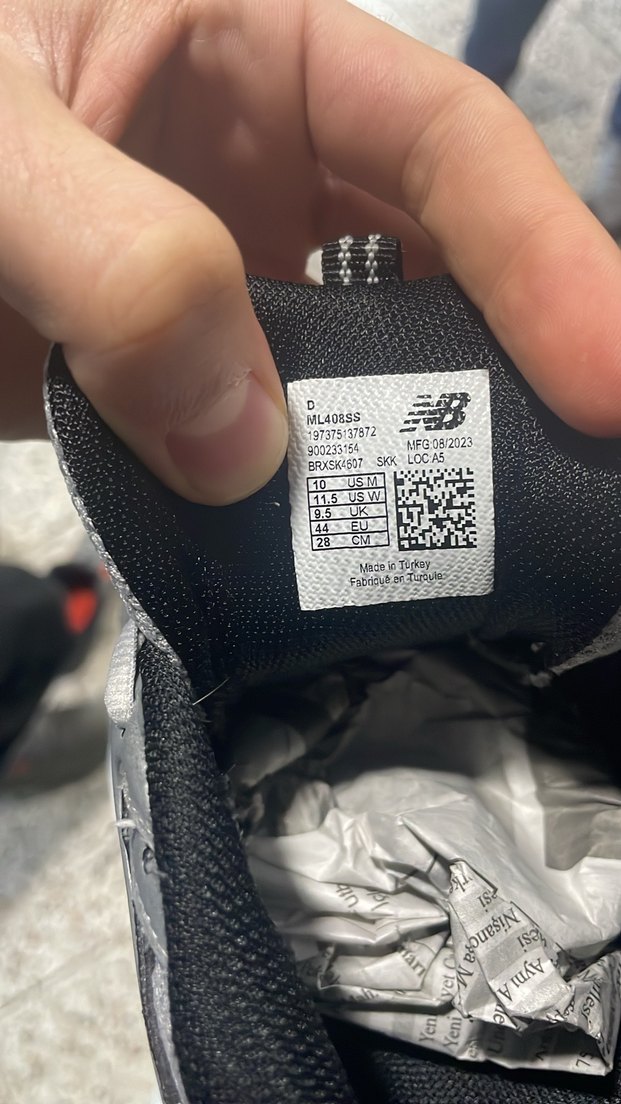 Gri Kareli Bağcıklı Spor Ayakkabı - Görsel 3