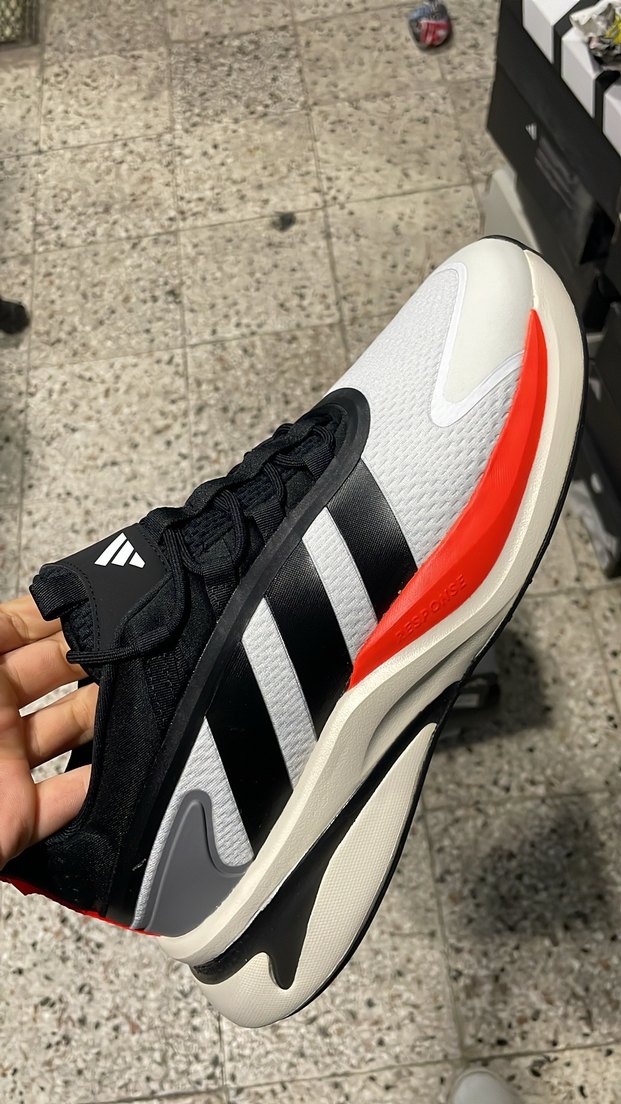 Erkek Siyah Beyaz Spor Ayakkabı - Görsel 2