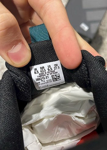 Gri Spor Erkek Sneakers Velcro Bağcıklı - Görsel 2