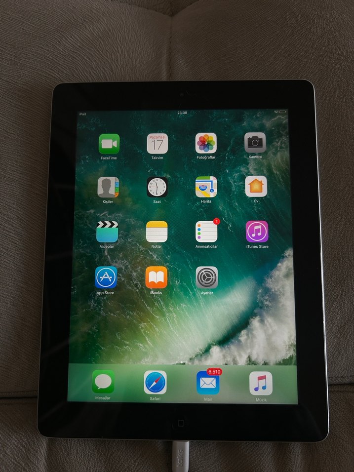 Gri iPad 4. NESİL KILIFLI 16 GB - Görsel 2