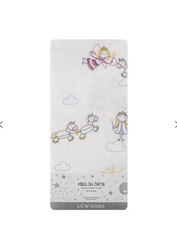 Müslin Pamuklu Baskılı Çocuk Battaniyesi - Görsel 4