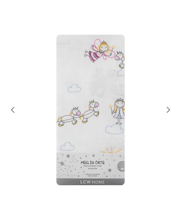 Müslin Pamuklu Baskılı Çocuk Battaniyesi - Görsel 4