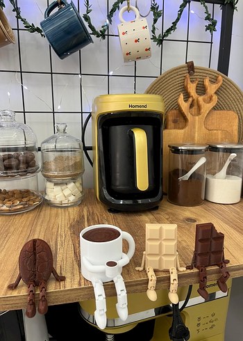 Kahve köşesi 4lü dekorasyon seti - Görsel 2