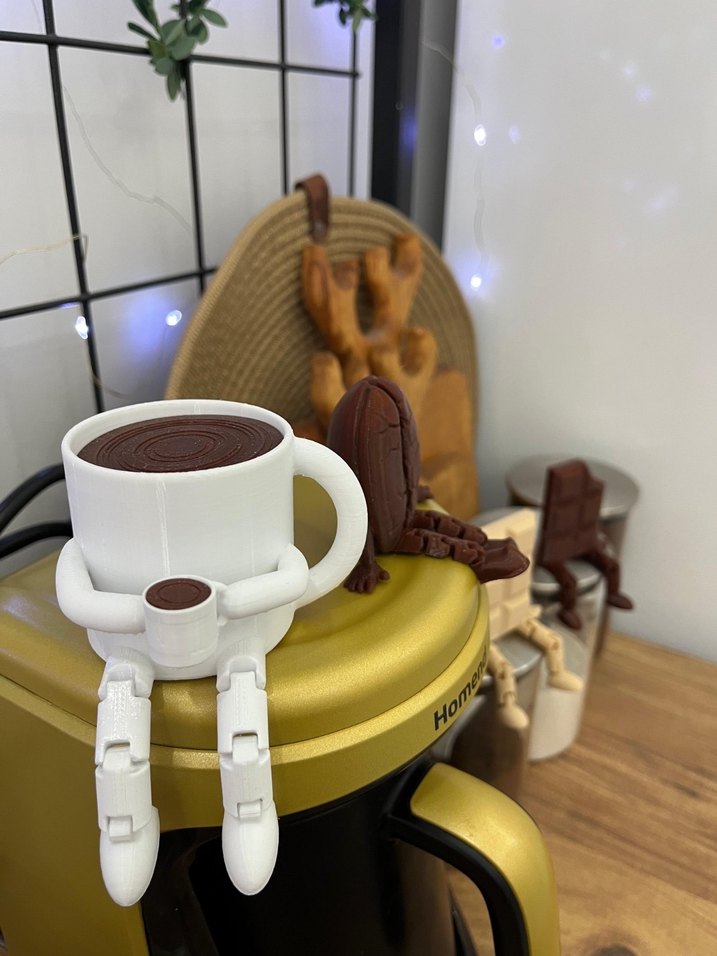 Kahve köşesi 4lü dekorasyon seti - Görsel 4