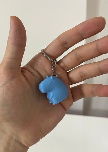 Sevimli Kapibara Anahtarlık - Görsel 2