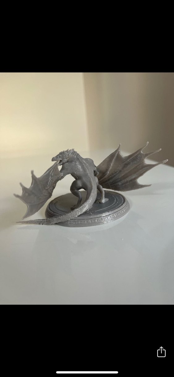 Drogon Game of thrones figürü - Görsel 2
