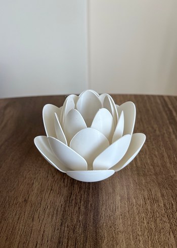 Sarı ışık Lotus Led Mum - Görsel 8