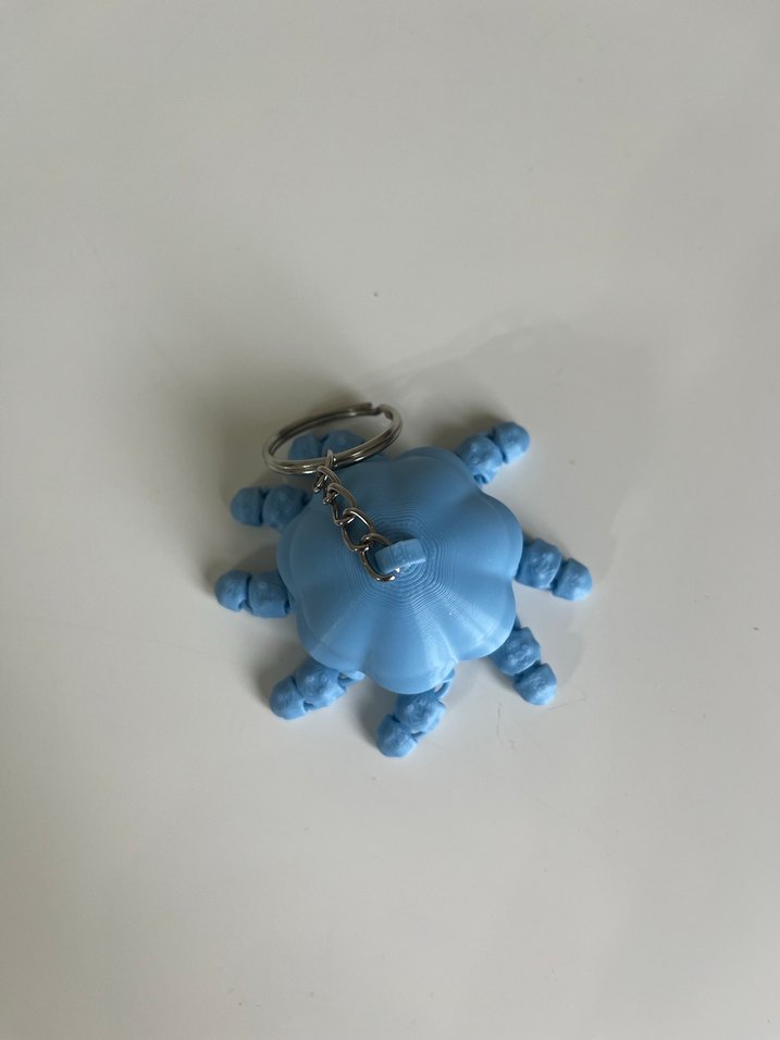 Denizanası Hareketli Anahtarlık - Görsel 4