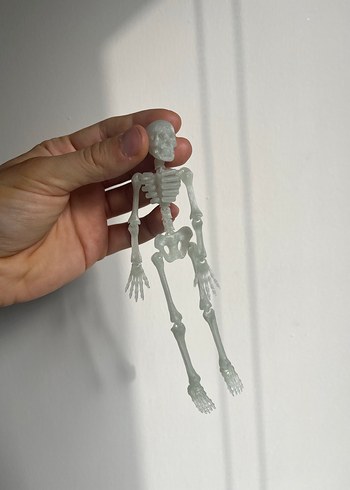 Karanlıkta Parlayan Yeşil İskelet Figür - Görsel 3