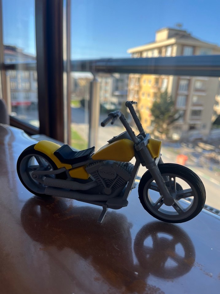 Harley Davidson Motorsiklet (hareketli) - Görsel 2