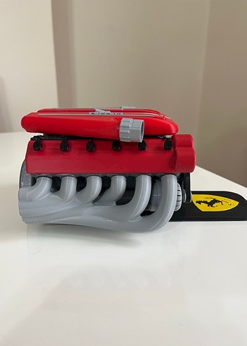 Ferrari V12 Motoru Model Maket - Görsel 4