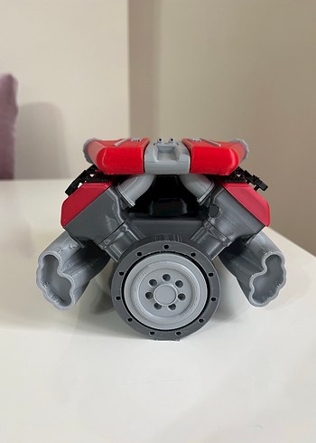 Ferrari V12 Motoru Model Maket - Görsel 6
