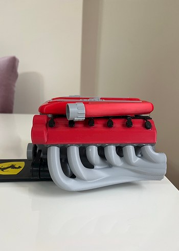 Ferrari V12 Motoru Model Maket - Görsel 5