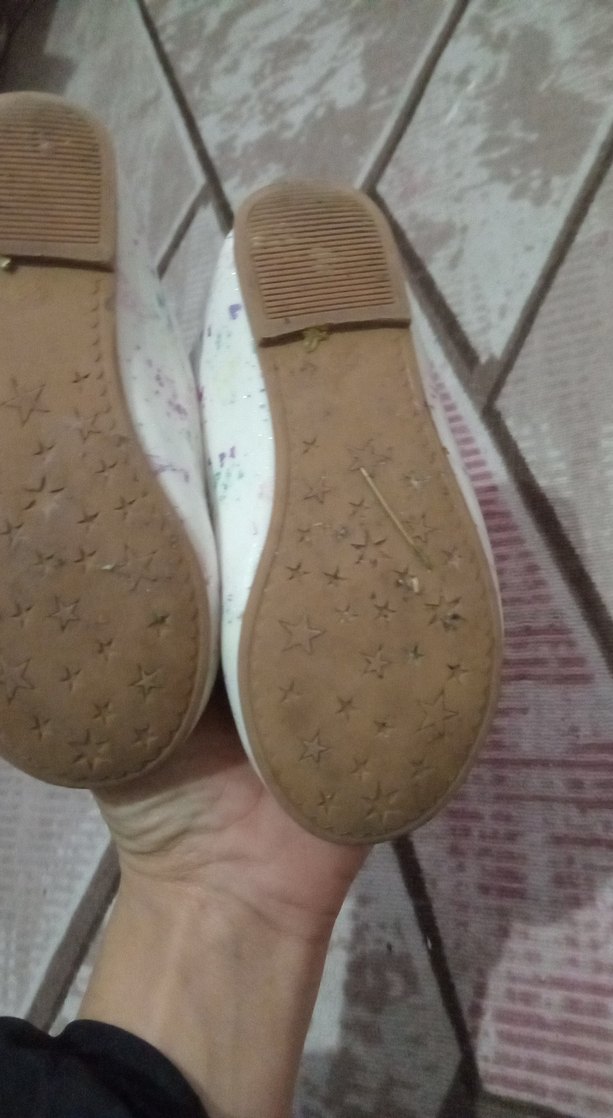 Kız Çocuk Beyaz Bağcıklı Babet Ayakkabı - Görsel 3