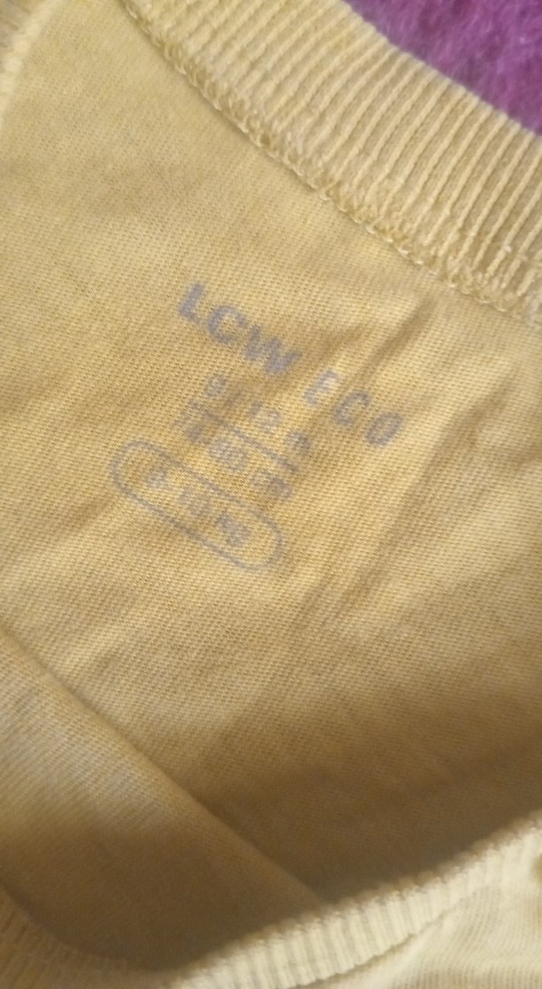 Sarı erkekÇocuk Kısa Kollu Panda Baskılı Tişört - Görsel 3