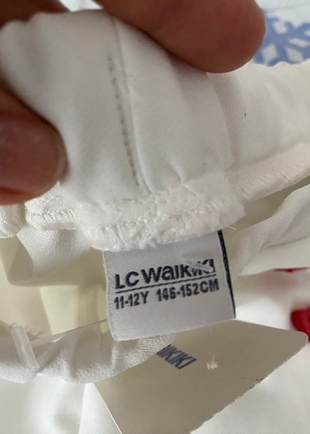 Beyaz kız çocuk Şort - Görsel 3