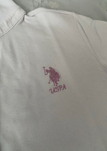 Kızlar için Beyaz Düğmeli Polo Tişört - Görsel 2