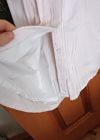 Linen Kumaşlı Pilili Midi Elbise - Görsel 6