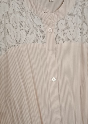 Linen Kumaşlı Pilili Midi Elbise - Görsel 7